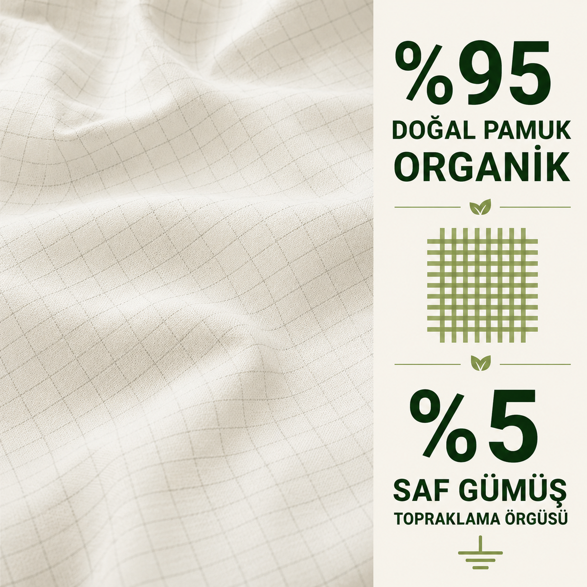 GLOWRE™ Topraklama Çarşafı | Evinizde Toprakla Bağlantı