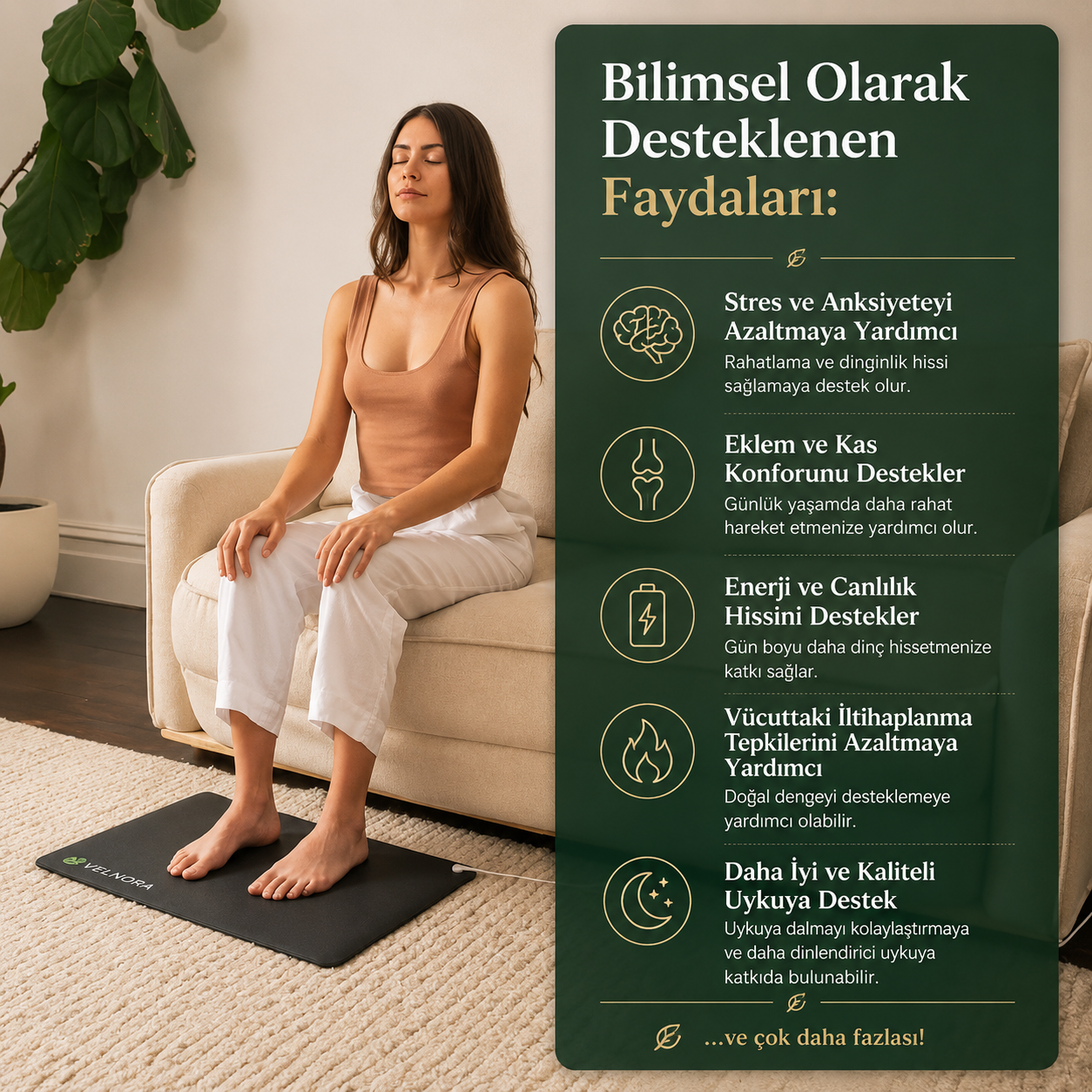 GLOWRE™ Topraklama Matı | Doğayla Yeniden Bağlantı