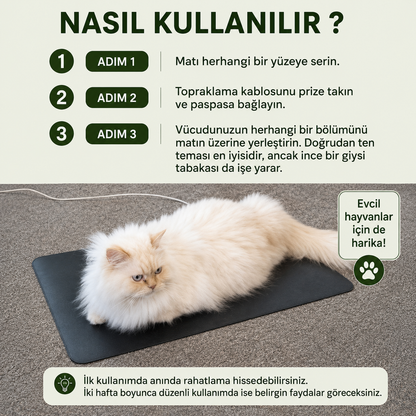 GLOWRE™ Topraklama Matı | Doğayla Yeniden Bağlantı