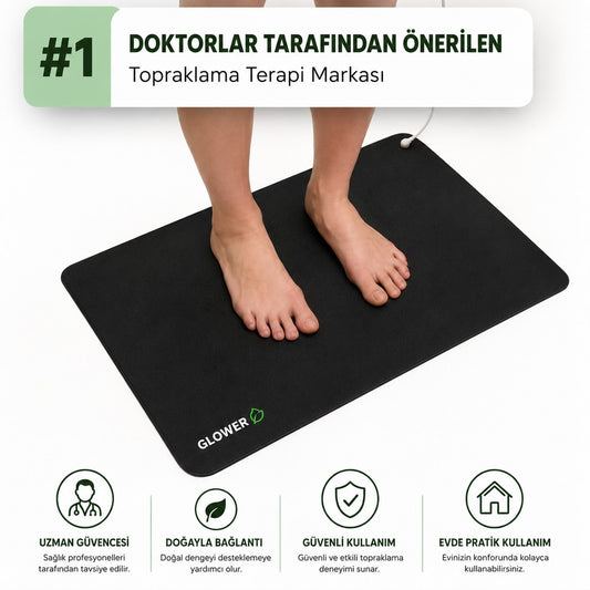 GLOWRE™ Topraklama Matı | Doğayla Yeniden Bağlantı